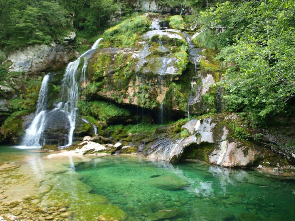 Vodopád Virje, Slovinsko
